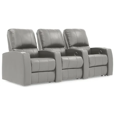 3-Seat Reclining Theater Seating